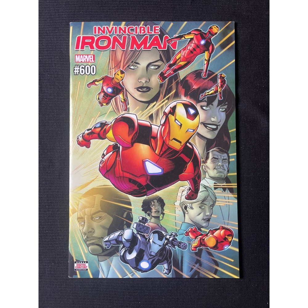 Invincible Iron Man 600 Marvel Comic Book Tony Stark Armor